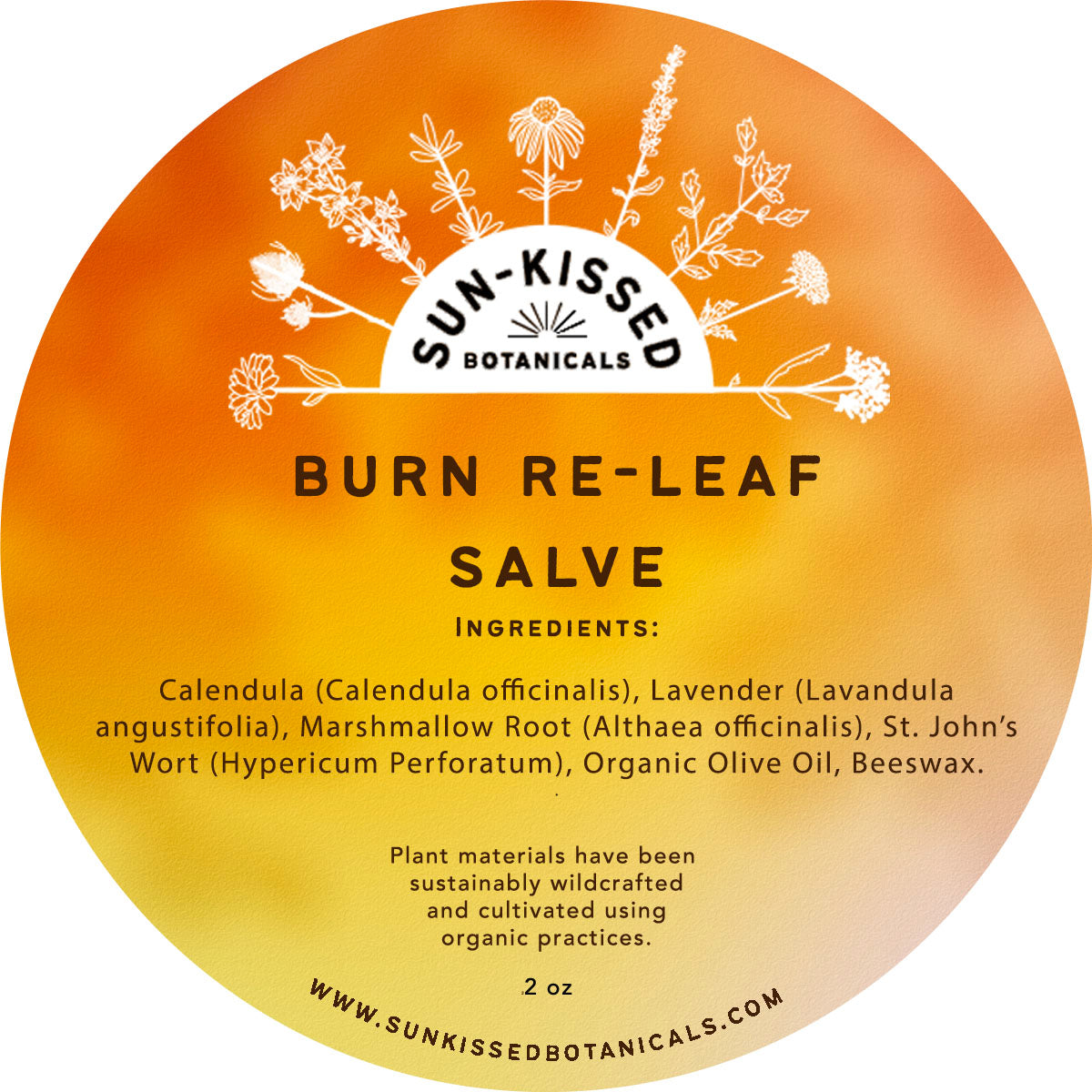 Burn RE-LEAF Salve