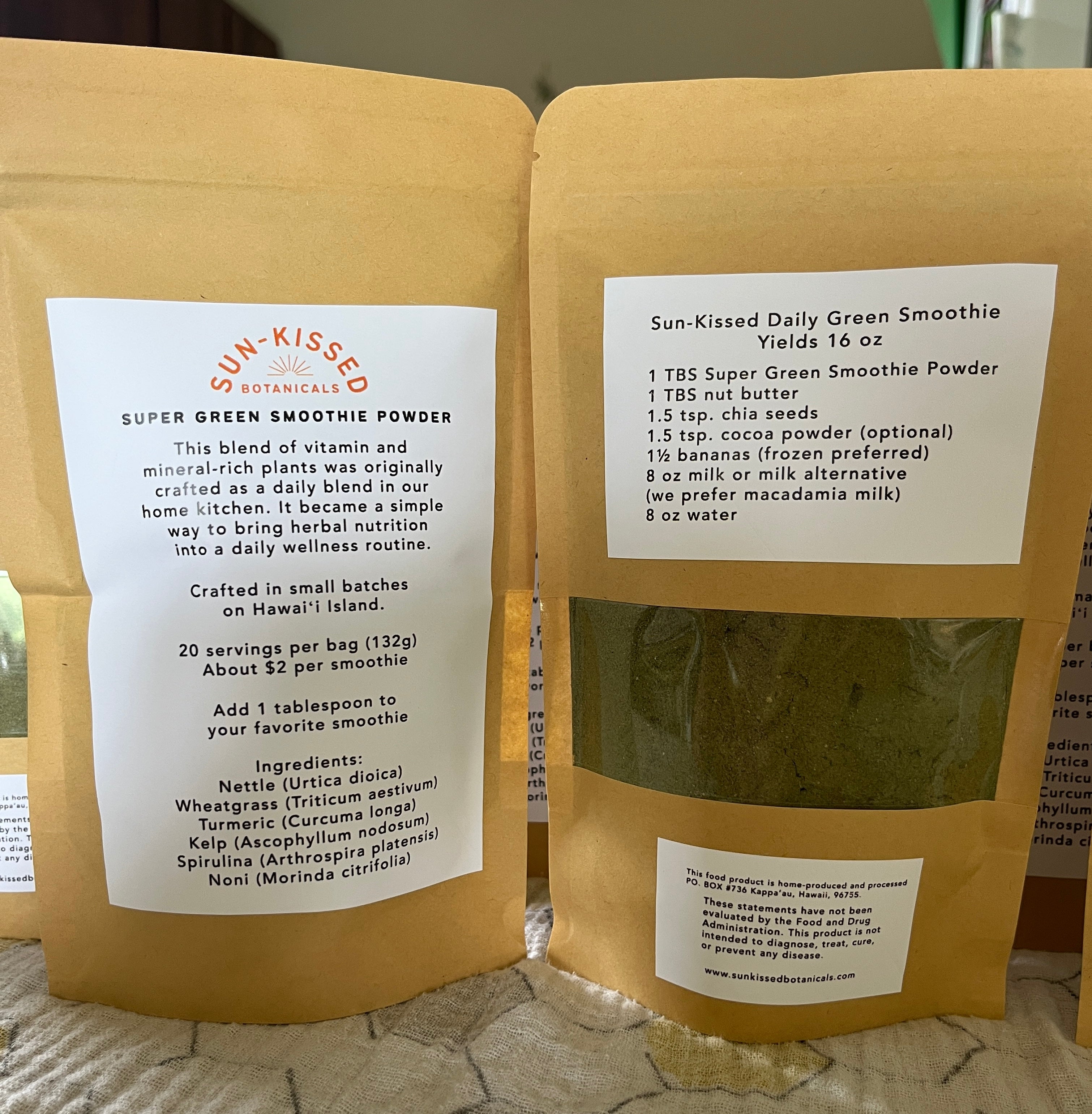 Super Green Smoothie Powder